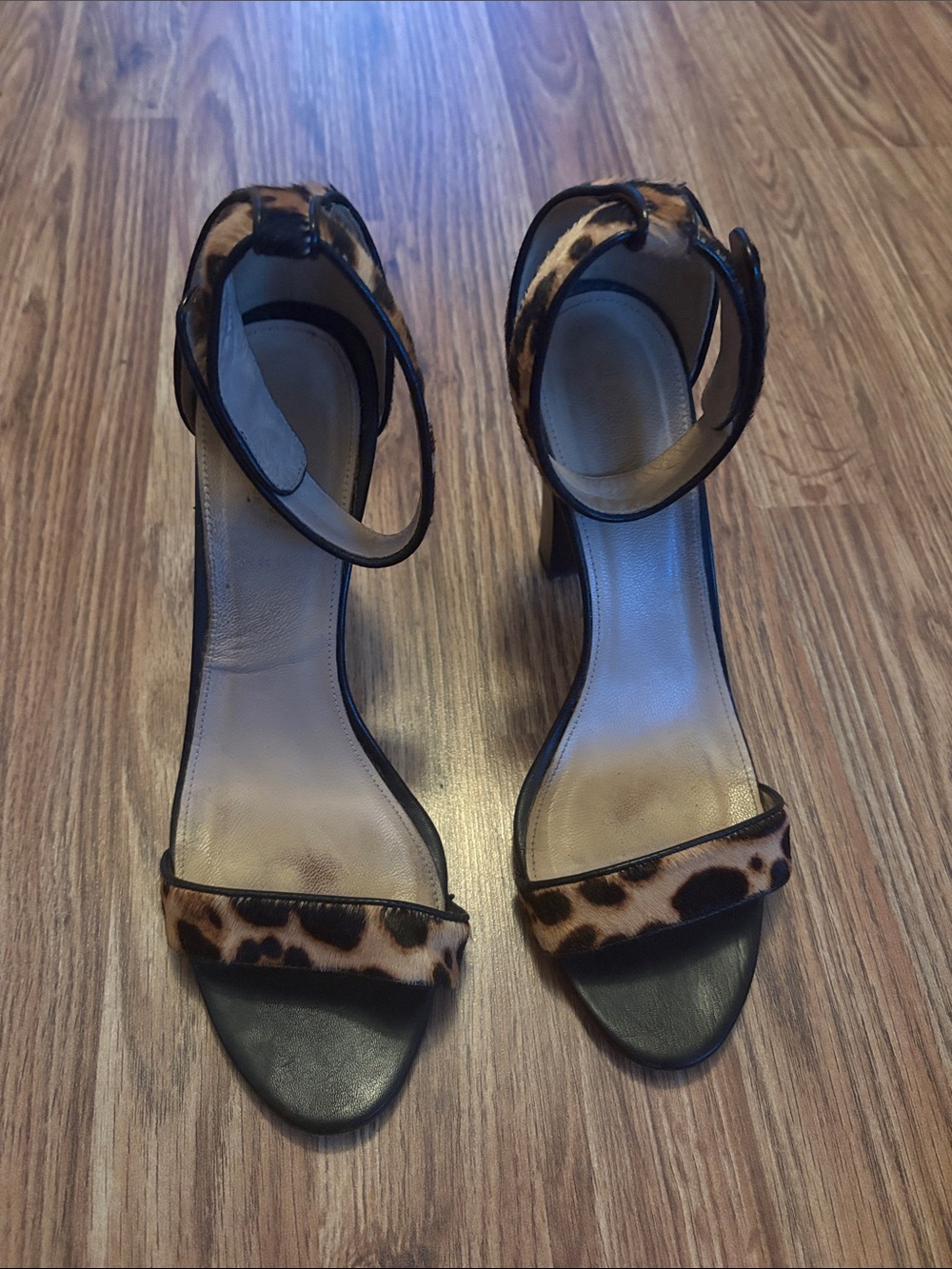 J.Crew Lanie Calf Hair Stacked Heel
